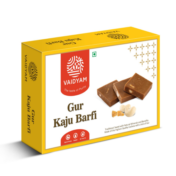 Gur Kaju Barfi
